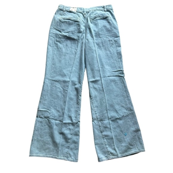NWT Free People We the Free Sheridan Trouser Flare Jeans - Coventry Blue - 30 - Picture 9 of 11